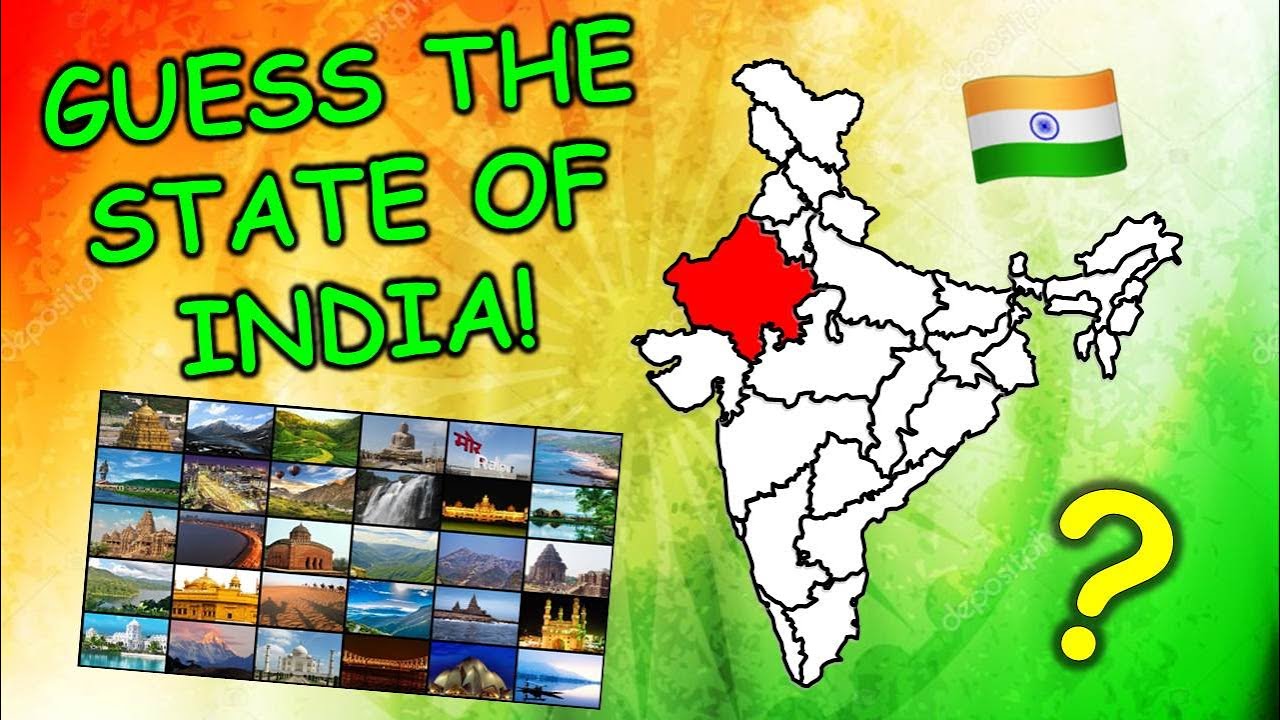 THE STATES OF INDIA BY THE MAP -