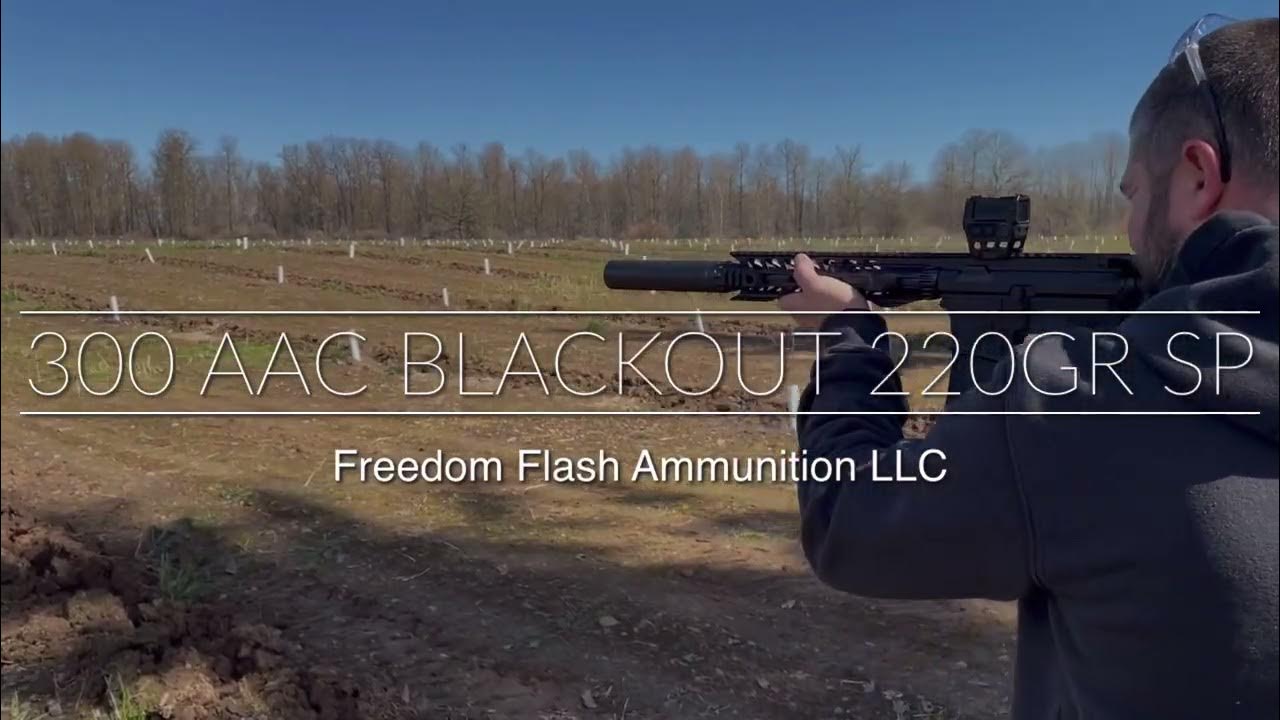300 AAC BLACKOUT 10.5 YHM RESONATOR YouTube