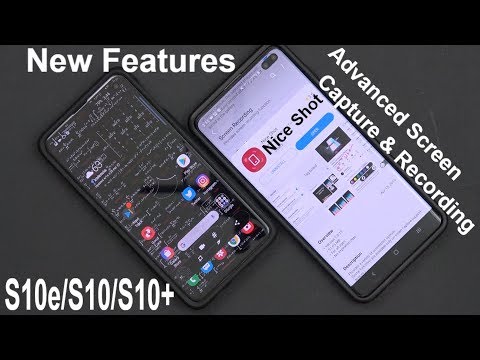 Official Samsung 2019 One UI Nice Shot The Ultimate Screen Recording 4 The Galaxy S10e/S10/S10 Plus