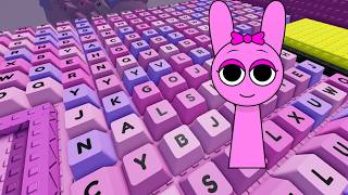 Sprunki Pinki Played +1 Speed Keyboard Escape Roblox | Incredibox Sprunki screenshot 4