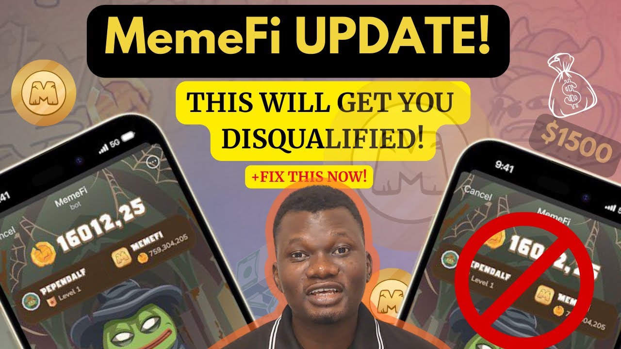 MemeFi ALERT! 3 Crucial Changes to Make Now to Avoid Getting Banned