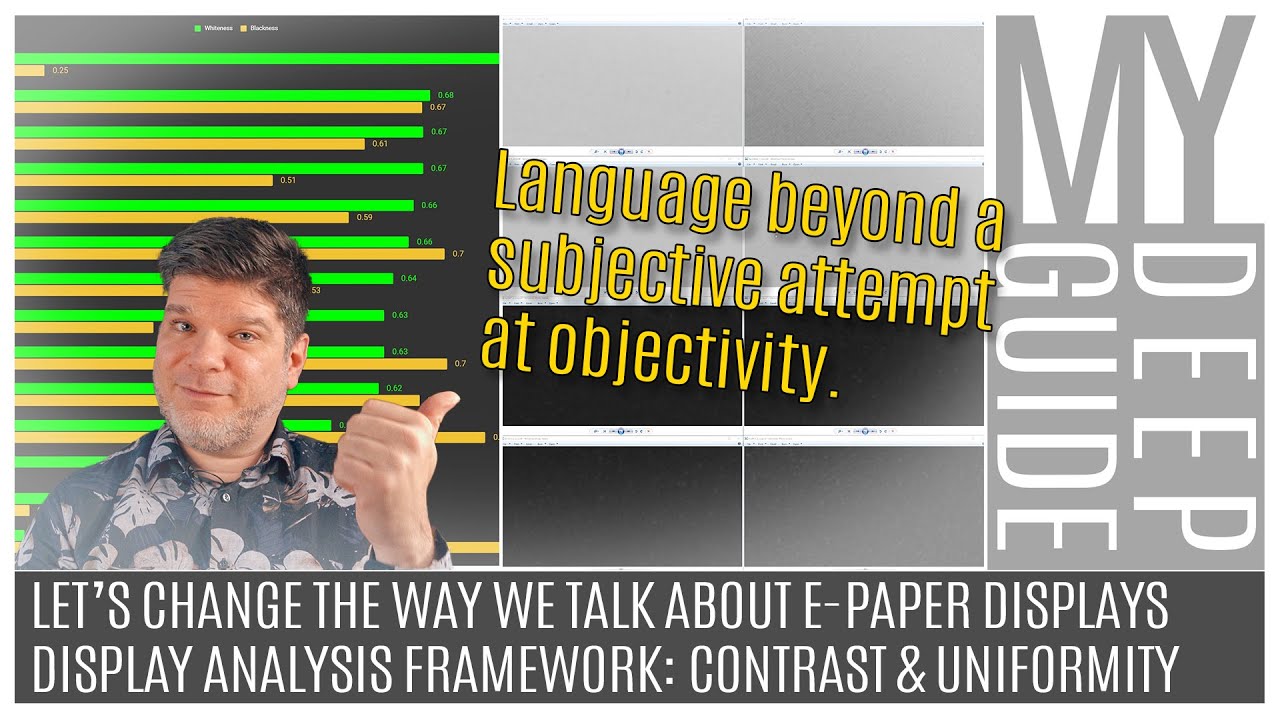 E Ink Display Vs Paper Let's Change the Way We Talk About E-Paper (E-Ink) Displays: 1 ...