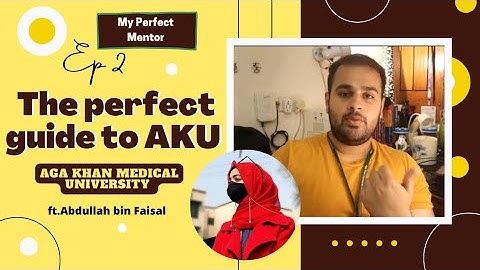 How to prepare for AKU admission test and MDCAT?| Aga Khan University |ft.@abdullahbinfaisal
