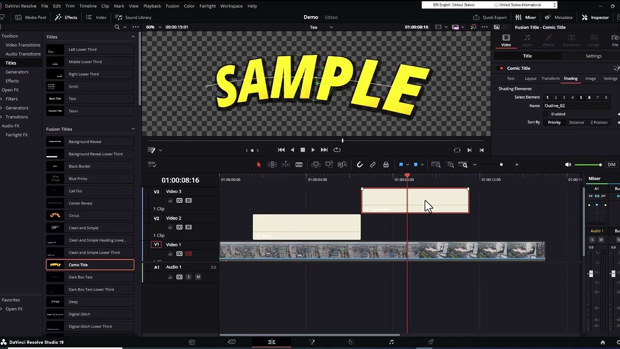 Using tex in Davinci Resolve (မြန်မာ) 01