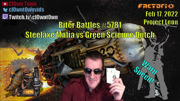 Factorio Biter Battles - Behemoth League - Steelaxe Mafia vs Green Science Dutch