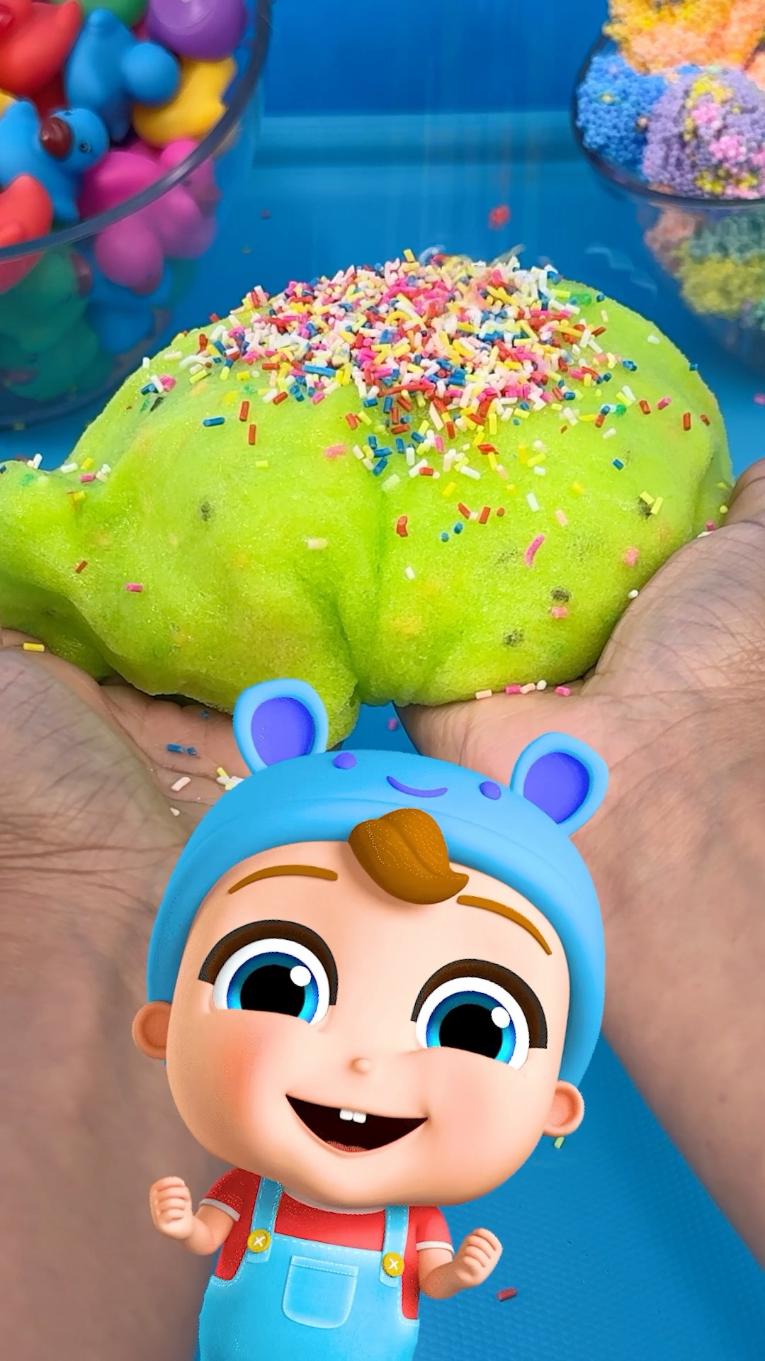 Woahh! WHAT’S THAT SOUND? Kids ASMR noises ?? #asmr #babyjohn #kids #sounds #kidsart #diy