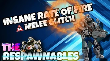 #TheRespawnables #Glitch #Tutorial   Insane melle Rate Of Fire Glitch tutorial The Respawnables