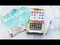 WATERCOLOR WITH ME | Trying out the Koi Watercolor Pocket Field Sketch Box + Watercolor Painting