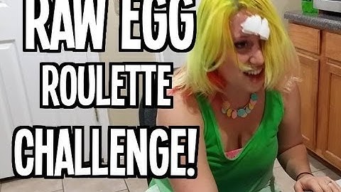 Raw Egg Roulette CHALLENGE!