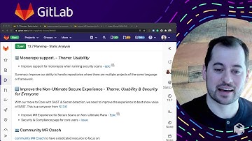 GitLab 13.7 Kickoff - Secure: Static Analysis