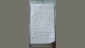 BSC 1st sem math ( Solid Geometry) MDU Rohtak