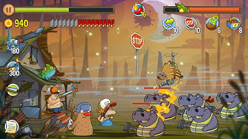Swamp Attack - Episode 10. Level 8 Gameplay Android walkthroug