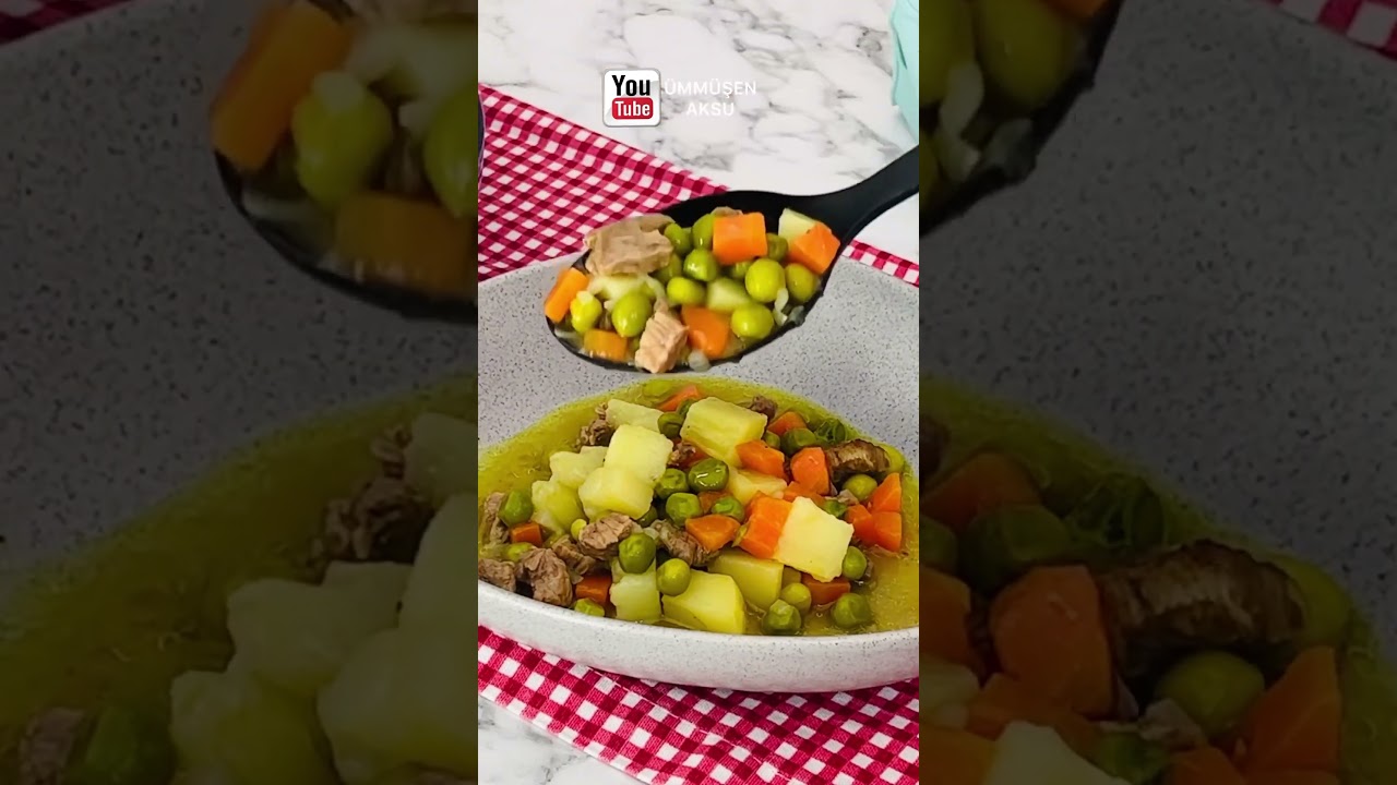 TEK TENCEREDE PİŞİR ✅ EN LEZZETLİ ORMAN KEBABI TARİFİ BUDUR  ???? #short #shorts #shortvideo #recipes