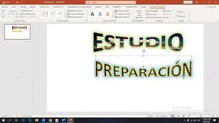 MICROSOFT POWER POINT - MANEJO DE WORD ART