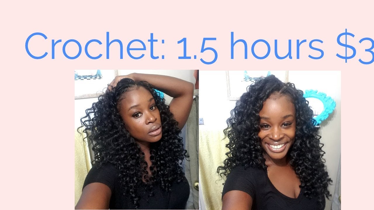 Crochet hairstyle feat Bobbi Boss multi inch French Curl - YouTube