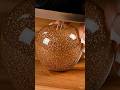 Cutting a Glass Crystal Apple in Half 🍎✨ | AI ASMR Satisfying Video #shorts