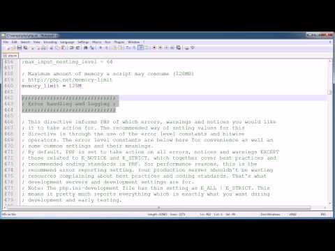 PHP Tips Error Reporting