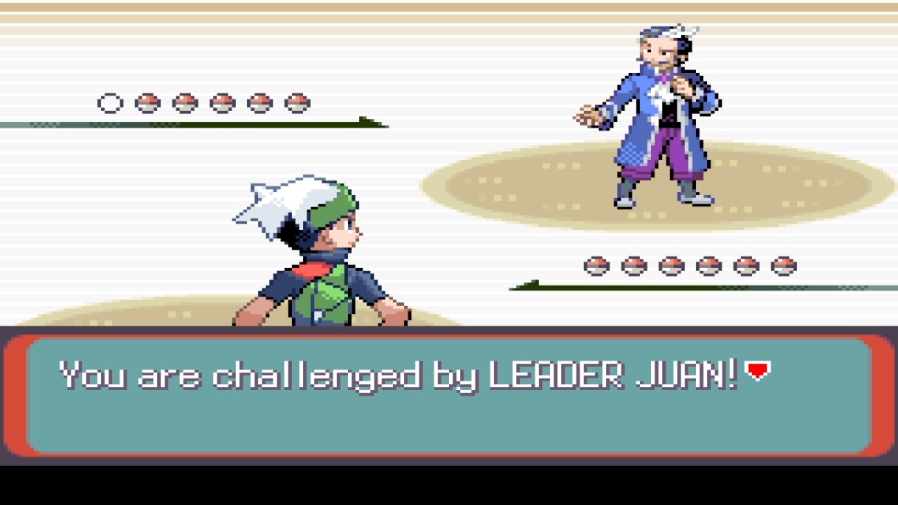 Pokemon Contemporary Emerald - Gym Leader Juan