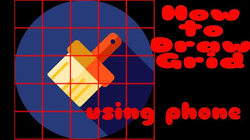 How to draw face using Grid method from mobile