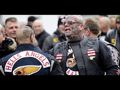 Жестокие банды байкеров в США Hells Angels ( 1% )