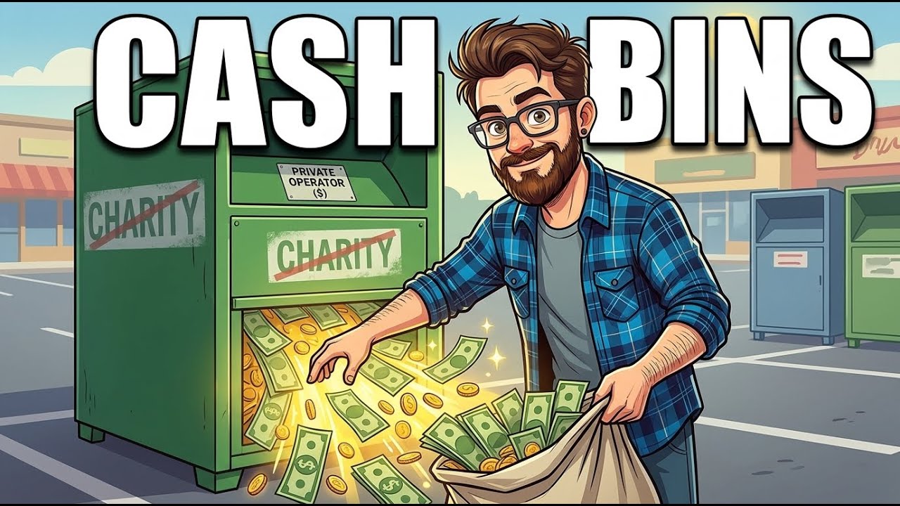 I Researched Donation Bins For 30 Hours — Here's How They Actually Make Money