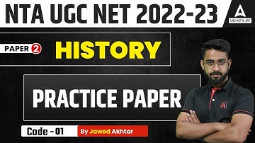 UCG NET 2023 HISTORY | UGC Net Paper | Practice Paper | By Jawed Sir
