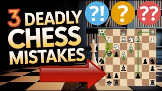 Avoid These 3 DEADLY Chess Mistakes!