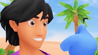 ALADDIN | Kingdom Hearts 2.5 | Gameplay ᴴᴰ