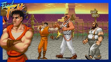 Final Fight (Sharp X68000) Round 5 - BAY AREA | Playing With Guy