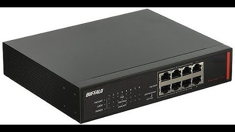 BS-GS2008 Buffalo 8-Ports Desktop Gigabit Green Ethernet Smart Switch