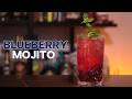 How to Make a Blueberry Mojito