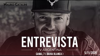 TV Argentina Canal 7 ENTREVISTA en "Tu Vidriera" a Mauro Catalini