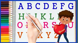 ABCD। A for Apple B for Ball C for Cat। kids learning। English alphabets।abc song। एबीसीडी।1 to 100