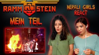 RAMMSTEIN REACTION | MEIN TEIL REACTION | NEPALI GIRLS REACT
