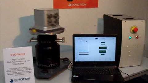 iXMotion Single-Axis EVO-10 positioning and rate Table