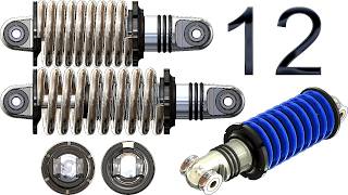 12-Project 56| Shock Absorber |SolidWorks Tutorial: Dynamic Assembly -Final. Motion, Project Process