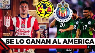 JORGE SANCHEZ A LAS CHIVAS COMO NUEVO REFUERZO EL AMERICA SE QUEDA CON LAS GANAS DE CONTRATARLO