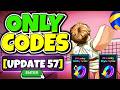 5 NEW* ALL WORKING UPDATE 57 CODES FOR VOLLEYBALL LEGENDS ROBLOX IN FEBRUARY 2026 | ROBLOX VBL CODES