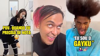 TENTE NÃO RIR #48  OS MEMES MAIS ENGRAÇADOS E CRIATIVOS