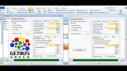 Aspen HYSYS Lecture 20 Valves