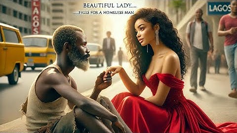 Beautiful Lady Falls In Love With A Homeless Man Unaware He Is A CEO Pretending To Be Poor....