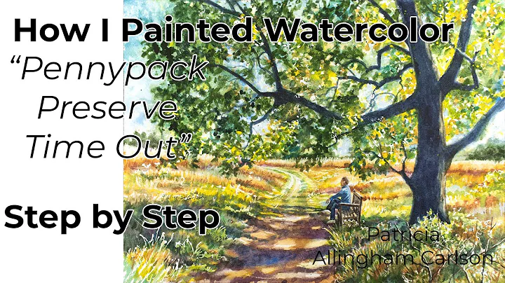 How I Painted Watercolor Pennypack Preserve Time O...