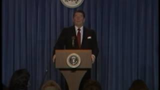 President Reagan’s Remarks during a Press Briefing Room on December 23, 1982