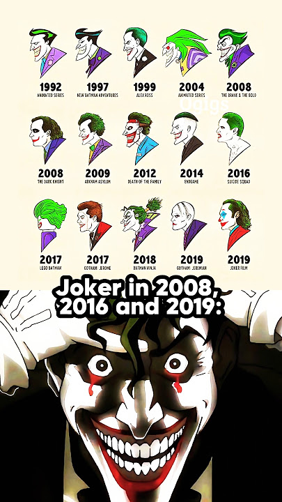Joker's Evolution 😥