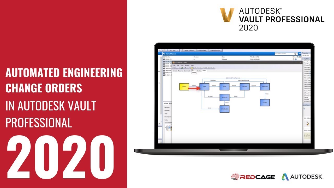 Automated Engineering Change Orders In Autodesk Vault Professional