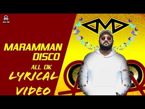 Maramman disco kannada lyrical video All Ok  Tanya hope Tennis krishna