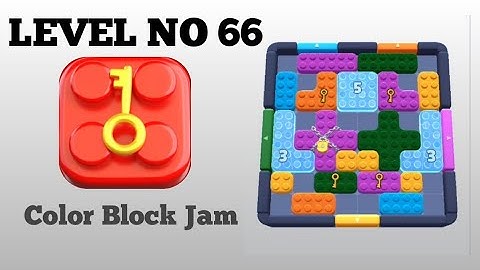 Color Block Jam Level 66 Solution 🎮
