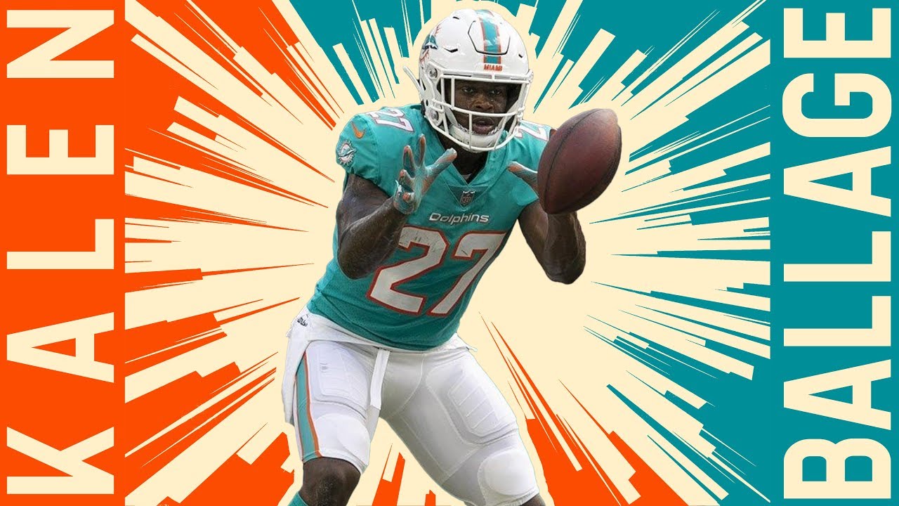 Kalen Ballage Official Rookie Highlights