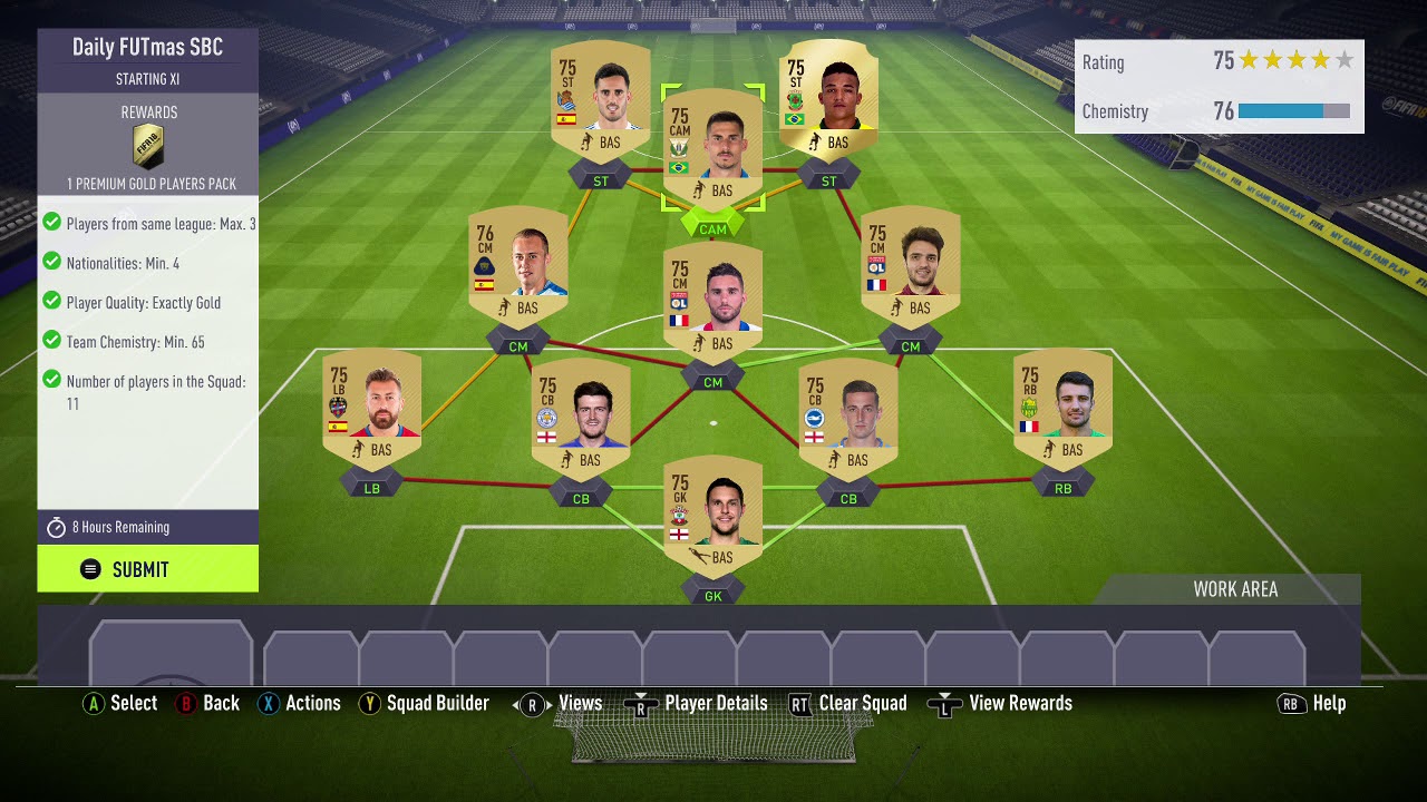 DAILY FUTMAS SBC (READ DESCRIPTION)