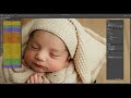 Newborn photography lightroom  photoshop editing with jessica g photography